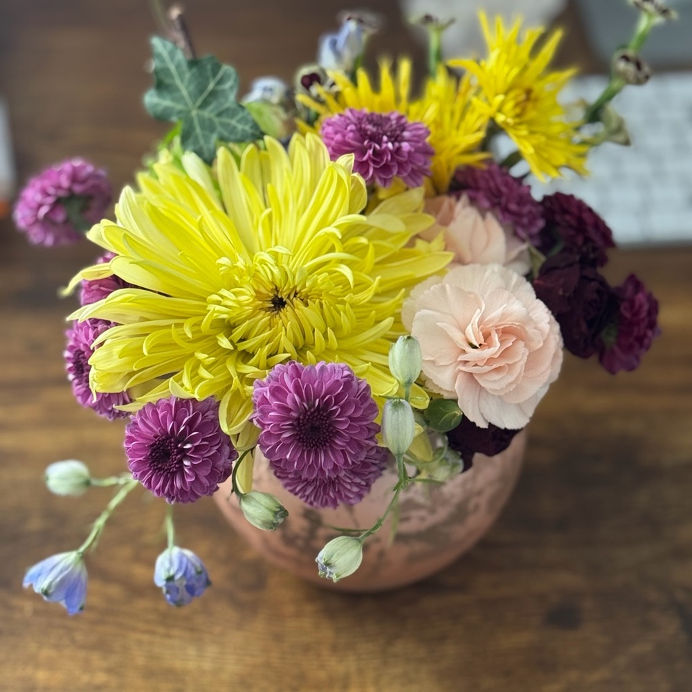One Metallic Decorative Glass Holders | Candle Holder or Chic Mini Vase